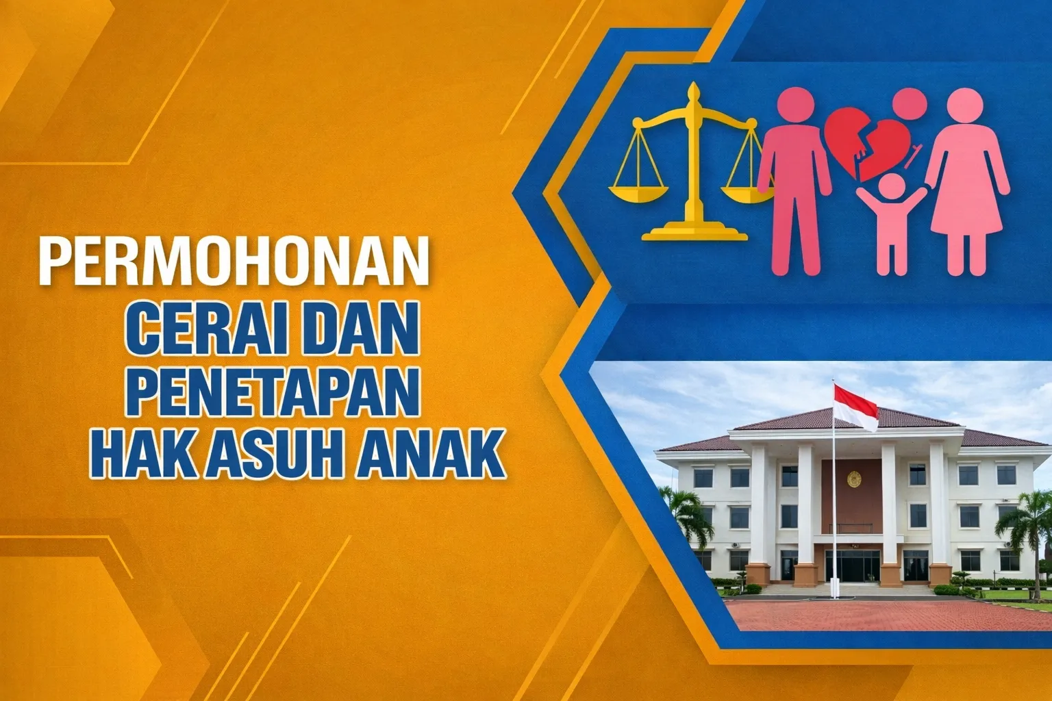 Foto Permohonan Cerai dan Penetapan Hak Asuh Anak