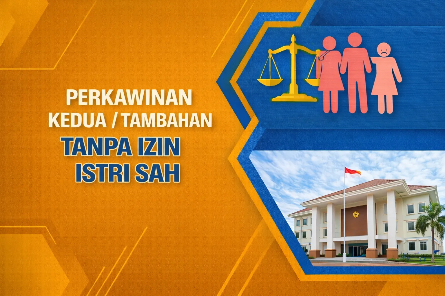 Foto Perkawinan Kedua / Tambahan Tanpa Izin Istri Sah